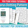 Torus Dot Mandala Pattern
